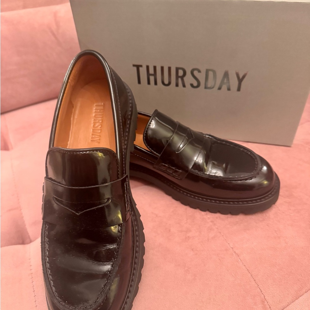 Thursday Boot Company Black Loafers